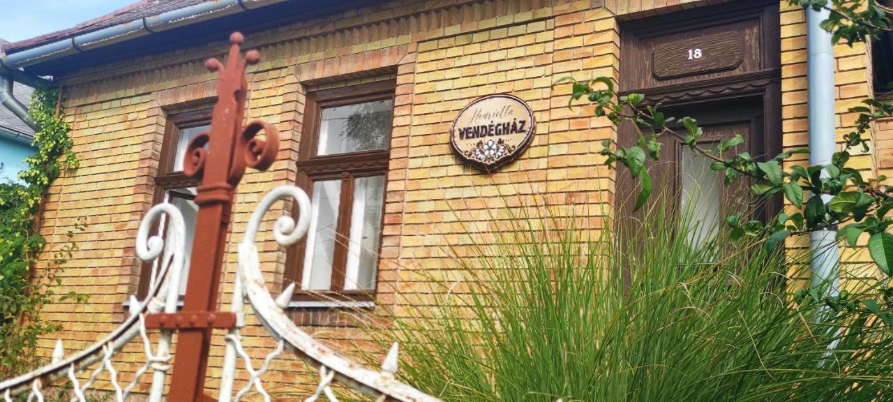 Apartament Henrietta Vendeghaz Domoszlo Zewnętrze zdjęcie